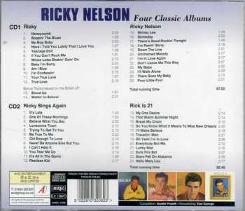 2CD Ricky Nelson: Four Classic Albums