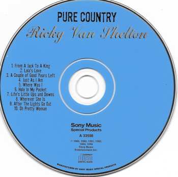 CD Ricky Van Shelton: Pure Country