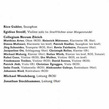 CD Rico Gubler: Rico Gubler