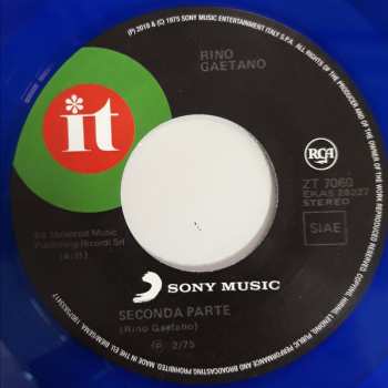 SP Rino Gaetano: Ma Il Cielo È Sempre Più Blu CLR