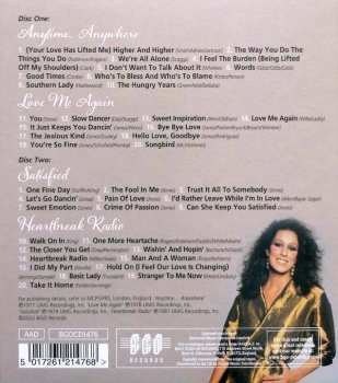 2CD Rita Coolidge: Anytime... Anywhere / Love Me again / Satisfied / Heartbreak Radio