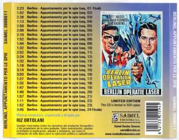 CD Riz Ortolani: Berlino, Appuntamento Per Le Spie (Banda Sonora Original Del Film) LTD
