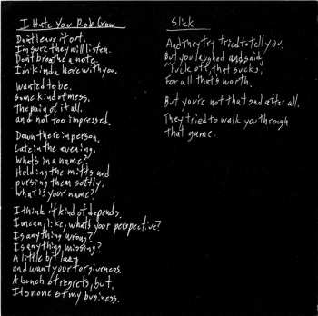 CD Rob Crow: I Hate You, Rob Crow