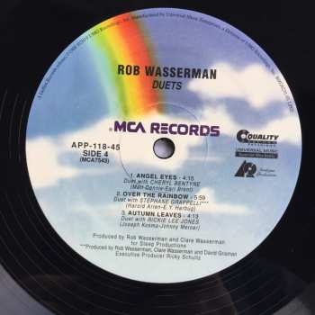 2LP Rob Wasserman: Duets
