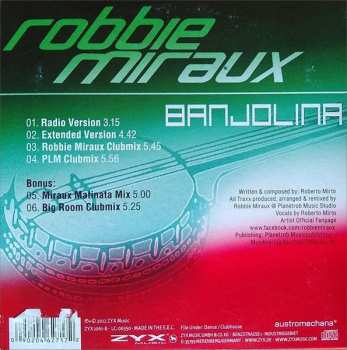 CD Robbie Miraux: Banjolina