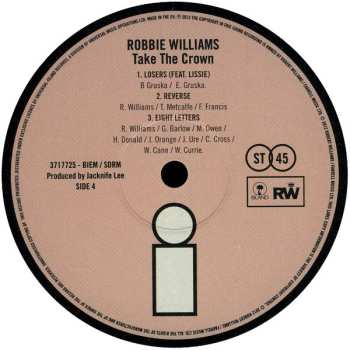 2LP Robbie Williams: Take The Crown LTD | NUM