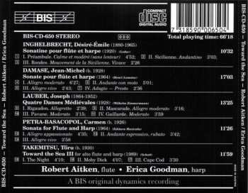 CD Robert Aitken: Toward The Sea (Music For Flute And Harp By Inghelbrecht, Damase, Lauber, Petra-Basacopol And Takemitsu)