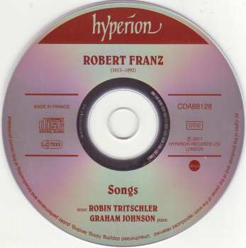 CD Graham Johnson: Songs by Robert Franz