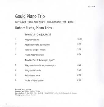 CD Gould Piano Trio: Piano Trios