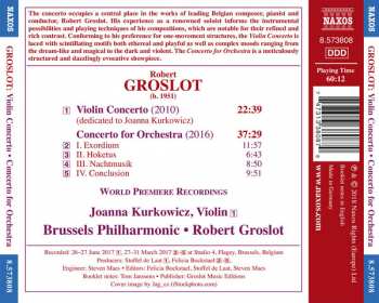 CD Brussels Philharmonic: Concerto For Orchestra; Violin Concerto