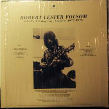 LP Robert Lester Folsom: Ode To A Rainy Day Archives 1972-19
