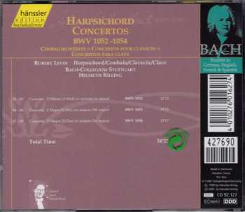 CD Robert Levin: Harpsichord Concertos BWV 1052 - 1054