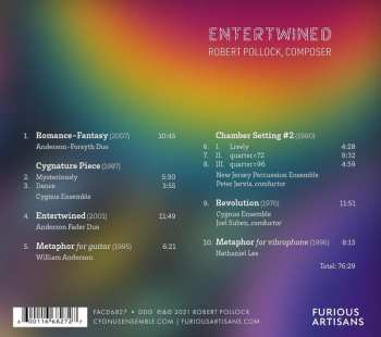 CD Cygnus Ensemble: Entertwined: Compositions By Robert Pollock From 5 Decades