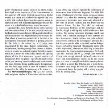 CD Robert Schumann: Chamber Music