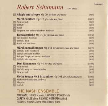 CD Robert Schumann: Chamber Music
