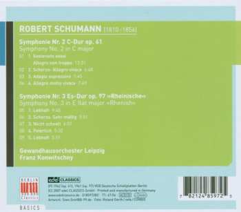 CD Robert Schumann: Symphonien Nr. 2 & 3 "Rheinische"