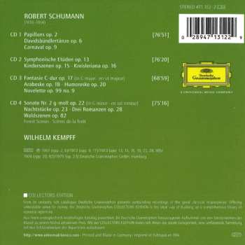 4CD/Box Set Robert Schumann: Piano Works