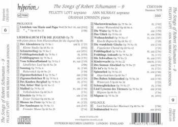 CD Robert Schumann: The Songs Of Robert Schumann – 9