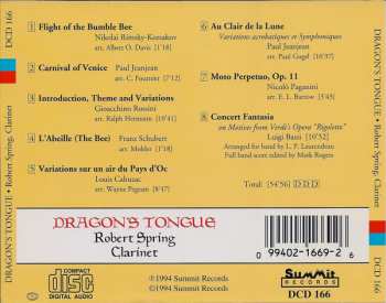 CD Robert Spring: Dragon's Tongue