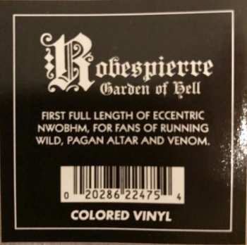 LP Robespierre: Garden Of Hell