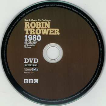 CD/DVD Robin Trower: Rock Goes To College - 1980 25 February University Of London Union