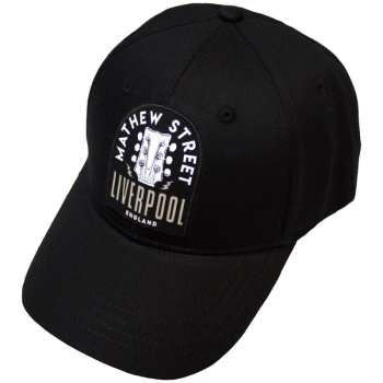 Merch Rock Off: Rock Off Unisex Baseball Cap: Mathew St Guitar (black)