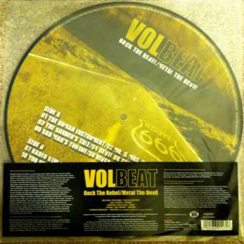 LP Volbeat: Rock The Rebel / Metal The Devil PIC | LTD