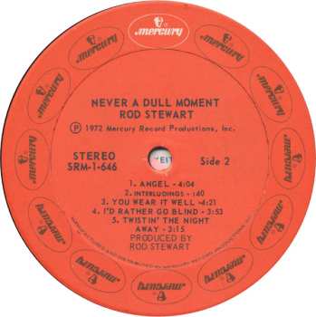 LP Rod Stewart: Never A Dull Moment