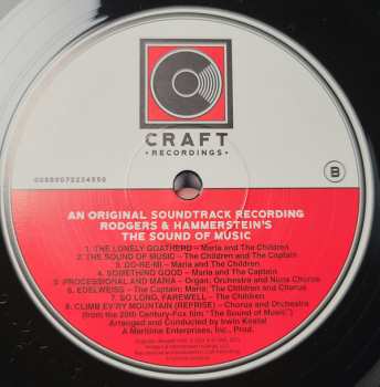 LP Rodgers & Hammerstein: The Sound Of Music (An Original Soundtrack Recording)