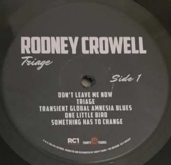 LP Rodney Crowell: Triage
