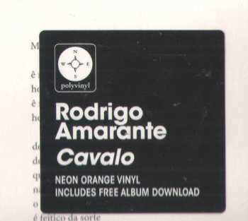 LP Rodrigo Amarante: Cavalo CLR