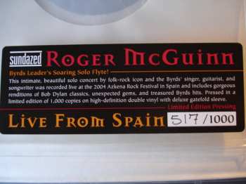 2LP Roger McGuinn: Live From Spain LTD