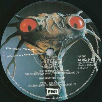 LP Roger Taylor: Roger Taylor's Fun In Space