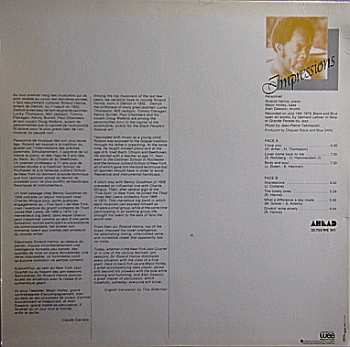 LP Roland Hanna: Impressions