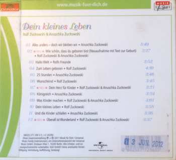 CD Rolf Zuckowski: Dein Kleines Leben