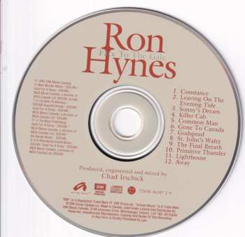 CD Ron Hynes: Face To The Gale