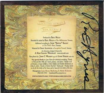 CD Ron Hynes: Stealing Genius