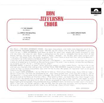 LP Ron Jefferson Choir: Ron Jefferson Choir LTD