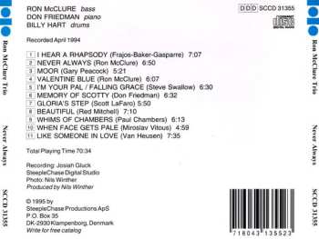 CD Billy Hart: Never Always