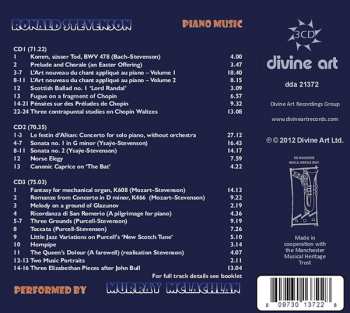 3CD Ronald Stevenson: Piano Music