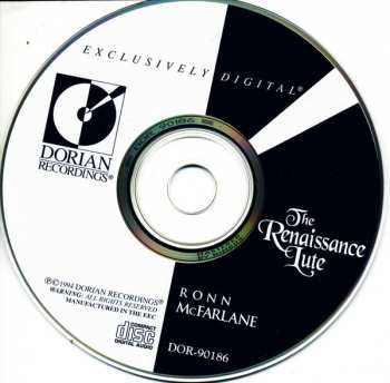 CD Ronn McFarlane: The Renaissance Lute