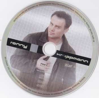 CD Ronny Krappmann: Was Ich Fühl