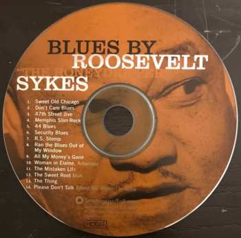 CD Roosevelt Sykes: Blues By Roosevelt "The Honeydripper" Sykes