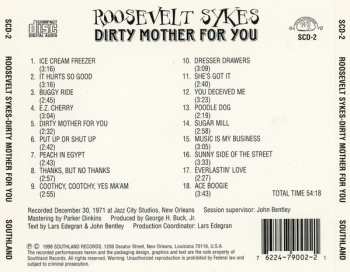 CD Roosevelt Sykes: Dirty Mother For You