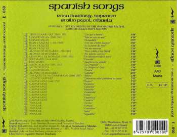 CD Emilio Pujol: Spanish Songs