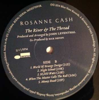 LP Rosanne Cash: The River & The Thread