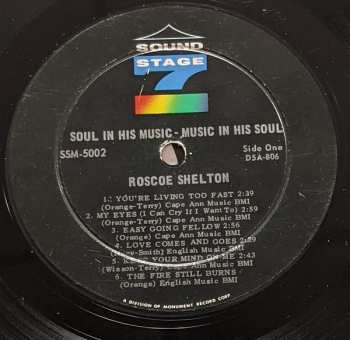 LP Roscoe Shelton: Soul In His Music, Music In His Soul