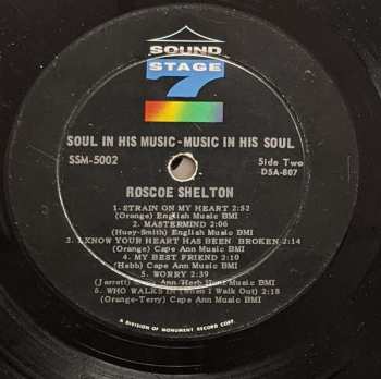LP Roscoe Shelton: Soul In His Music, Music In His Soul