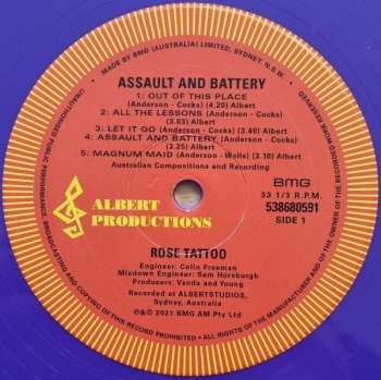 LP Rose Tattoo: Assault & Battery CLR