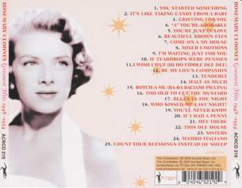 CD Rosemary Clooney: Greatest Hits 1948-1954